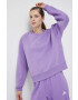 adidas bluza femei culoarea violet neted - Pled.ro