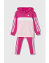 adidas bluza culoarea roz - Pled.ro