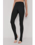 adidas by Stella McCartney colanti femei culoarea maro neted - Pled.ro