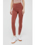 adidas by Stella McCartney colanti femei culoarea maro neted - Pled.ro