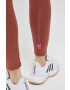 adidas by Stella McCartney colanti femei culoarea maro neted - Pled.ro