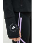 adidas by Stella McCartney hanorac de antrenament TruePurpose culoarea negru neted - Pled.ro