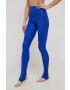 adidas by Stella McCartney leggins de antrenament femei culoarea portocaliu modelator - Pled.ro