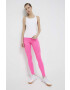 adidas by Stella McCartney leggins de antrenament Truepurpose culoarea roz neted - Pled.ro