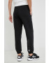 adidas by Stella McCartney pantaloni de trening femei culoarea negru neted - Pled.ro