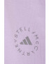 adidas by Stella McCartney pantaloni de trening culoarea violet neted - Pled.ro