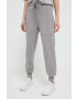 adidas by Stella McCartney pantaloni de trening culoarea gri neted - Pled.ro