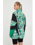 adidas by Stella McCartney windbreaker culoarea verde de tranzitie oversize - Pled.ro