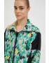 adidas by Stella McCartney windbreaker culoarea verde de tranzitie oversize - Pled.ro