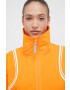 adidas by Stella McCartney windbreaker TruePace culoarea portocaliu de tranzitie oversize - Pled.ro