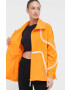 adidas by Stella McCartney windbreaker TruePace culoarea portocaliu de tranzitie oversize - Pled.ro