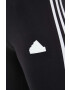 adidas colanti femei culoarea negru cu imprimeu - Pled.ro