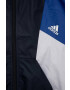 adidas geaca copii U 3S CB WB culoarea albastru marin - Pled.ro