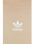 adidas Originals bluză femei culoarea bej neted HJ7868-MAGBEI - Pled.ro