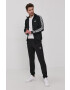 adidas Originals Bluză H09112 bărbați culoarea negru cu imprimeu H09112-BLACK - Pled.ro