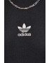 adidas Originals bluza HC1918 barbati culoarea negru neted - Pled.ro