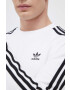 adidas Originals bluză barbati culoarea alb cu imprimeu IA4862-WHITE - Pled.ro