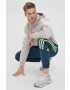 adidas Originals bluza barbati culoarea bej cu glugă modelator - Pled.ro