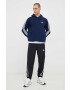 adidas Originals bluza barbati culoarea albastru marin cu glugă modelator - Pled.ro