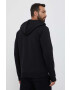 adidas Originals bluza barbati culoarea negru cu glugă neted - Pled.ro