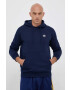 adidas Originals bluza barbati culoarea albastru marin cu glugă cu imprimeu - Pled.ro