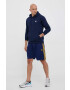 adidas Originals bluza barbati culoarea albastru marin cu glugă cu imprimeu - Pled.ro