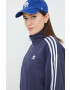 adidas Originals bluza Adicolor HC4548 femei culoarea violet cu imprimeu - Pled.ro