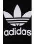 adidas Originals Bluză copii H32337 culoarea negru cu imprimeu - Pled.ro