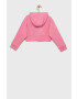 adidas Originals bluza copii culoarea roz cu imprimeu - Pled.ro