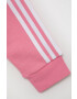 adidas Originals bluza copii culoarea roz cu imprimeu - Pled.ro