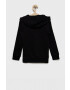 adidas Originals bluza copii culoarea negru cu imprimeu - Pled.ro