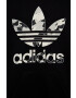 adidas Originals bluza copii culoarea negru cu imprimeu - Pled.ro