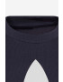 adidas Originals bluza copii TREFOIL CREW culoarea albastru marin cu imprimeu - Pled.ro