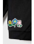 adidas Originals bluza copii x Hello Kitty culoarea negru cu imprimeu - Pled.ro