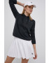 adidas Originals bluza Trefoil Moments HE4732 femei culoarea negru cu imprimeu - Pled.ro