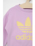 adidas Originals compleu copii culoarea violet - Pled.ro