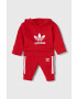 adidas Originals compleu lounge culoarea rosu - Pled.ro