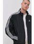 adidas Originals geaca femei culoarea roz de tranzitie oversize - Pled.ro