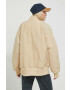 adidas Originals geaca bomber femei culoarea bej de tranzitie - Pled.ro