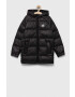 adidas Originals geaca de puf pentru copii DOWN JACKET ELO culoarea negru - Pled.ro