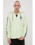 adidas Originals geaca HF4865 barbati culoarea verde de tranzitie oversize - Pled.ro