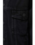 adidas Originals geaca jeans x Ksenia Schneider femei culoarea negru de tranzitie - Pled.ro