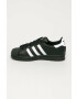 adidas Originals ghete de piele Superstar culoarea negru EF5398 - Pled.ro