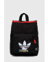 adidas Originals ghiozdan copii x Hello Kitty culoarea negru mic cu imprimeu - Pled.ro