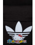 adidas Originals ghiozdan copii x Hello Kitty culoarea negru mic cu imprimeu - Pled.ro