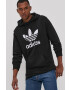 adidas Originals hanorac de bumbac H06667 bărbați culoarea negru cu imprimeu H06667-BLK/WHT - Pled.ro