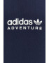 adidas Originals hanorac de bumbac barbati culoarea albastru marin cu imprimeu - Pled.ro