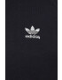 adidas Originals hanorac de bumbac Adicolor HF7530 femei culoarea negru cu imprimeu HF7530-BLACK - Pled.ro