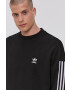 adidas Originals hanorac de bumbac H41315 culoarea negru cu imprimeu H41315-BLACK - Pled.ro