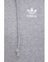 adidas Originals hanorac de bumbac HF7512 femei culoarea gri melanj - Pled.ro